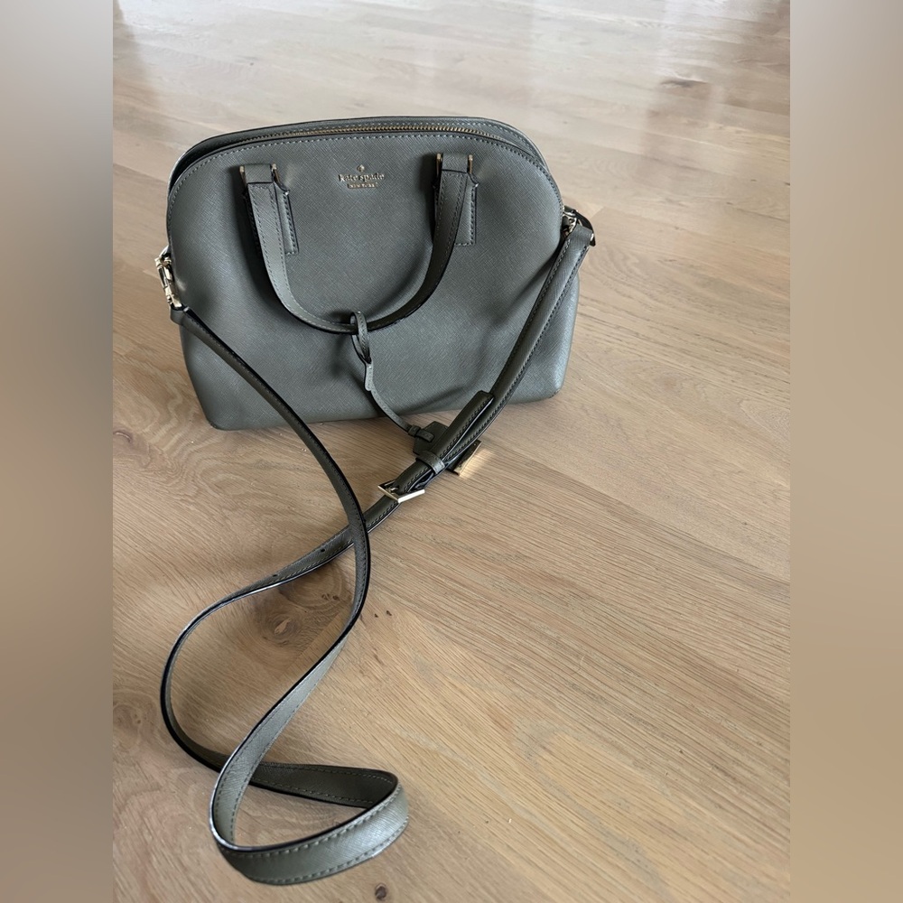 Kate Spade Cameron Street Lottie satchel green